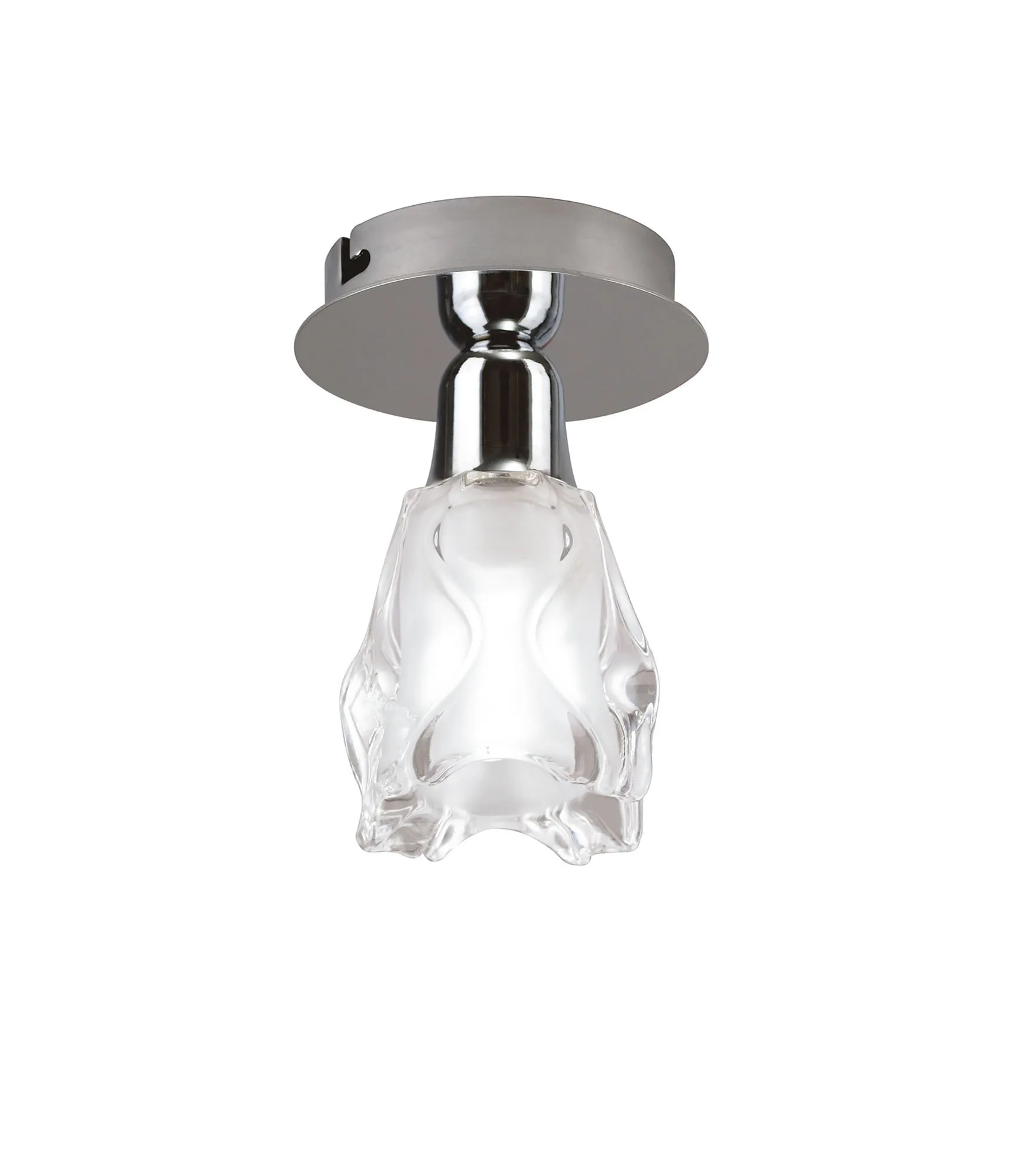 Amel Polished Chrome Ceiling Lights Mantra Flush Fittings